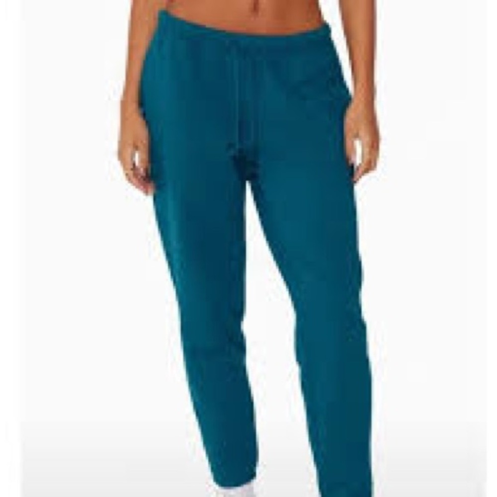 SET Active Joggers Women’s Color Teal Greenish Blue Size Large
